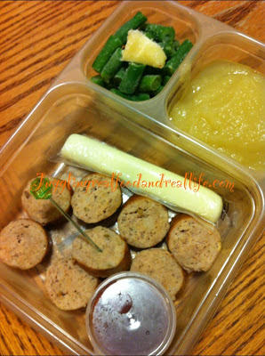 Chicken Sausage Medallions For Lunch without Bread