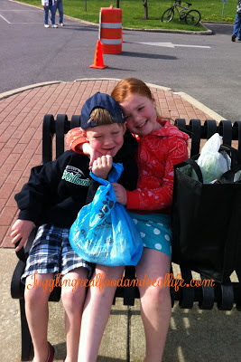 Enjoying the Farmer's Market