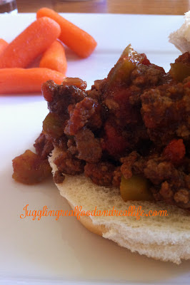 Crockpot Camping Sloppy Joes