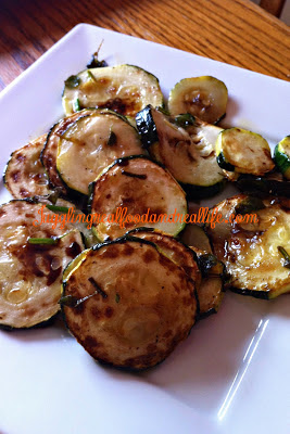 Drizzled Balsamic Zucchini