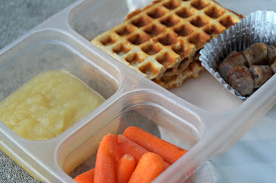 Simple Real Food Lunches (Peanut Butter Waffle Sandwich) – Juggling Real Food and Real Life