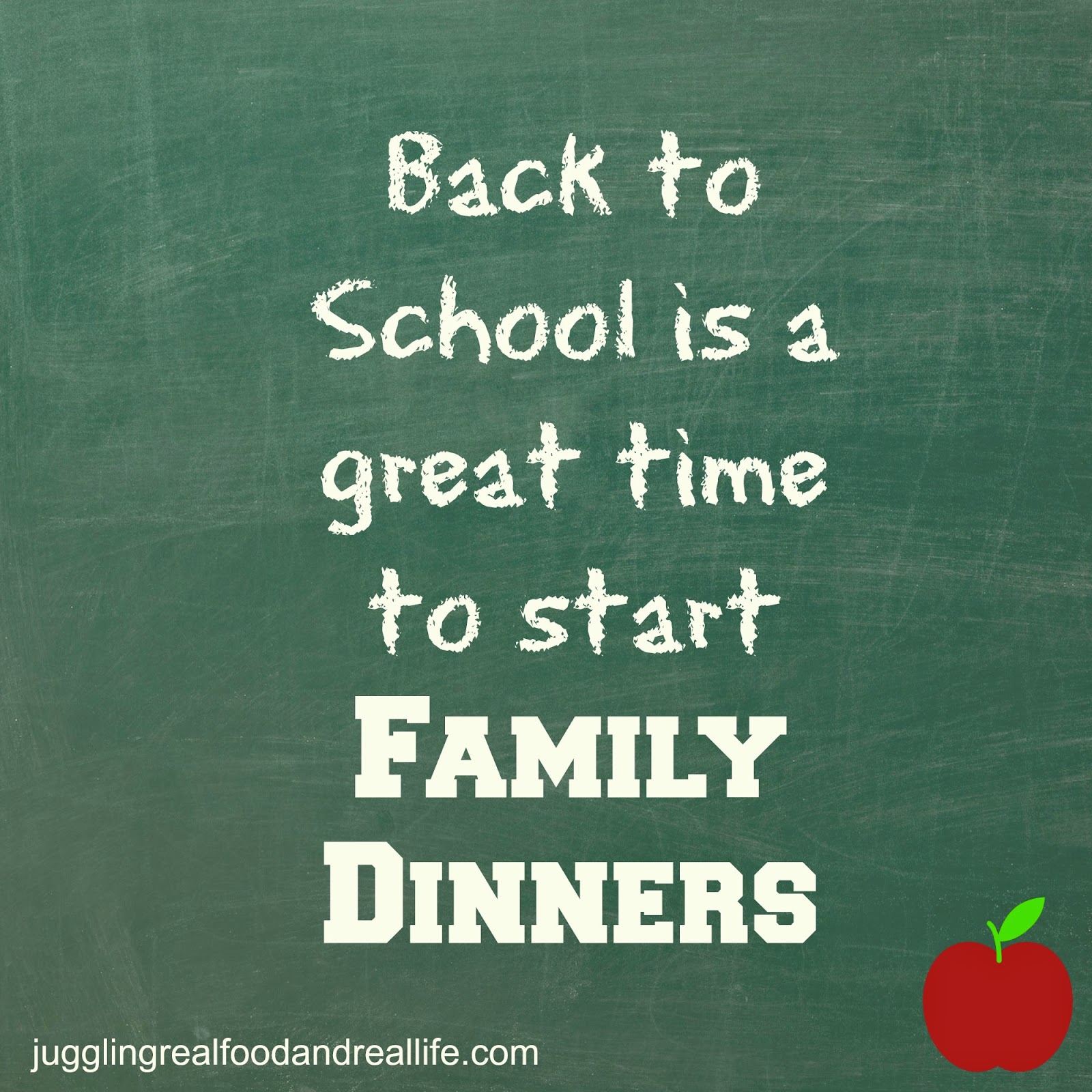 Back-To-School Is a Great Time to Start Family Dinner Traditions