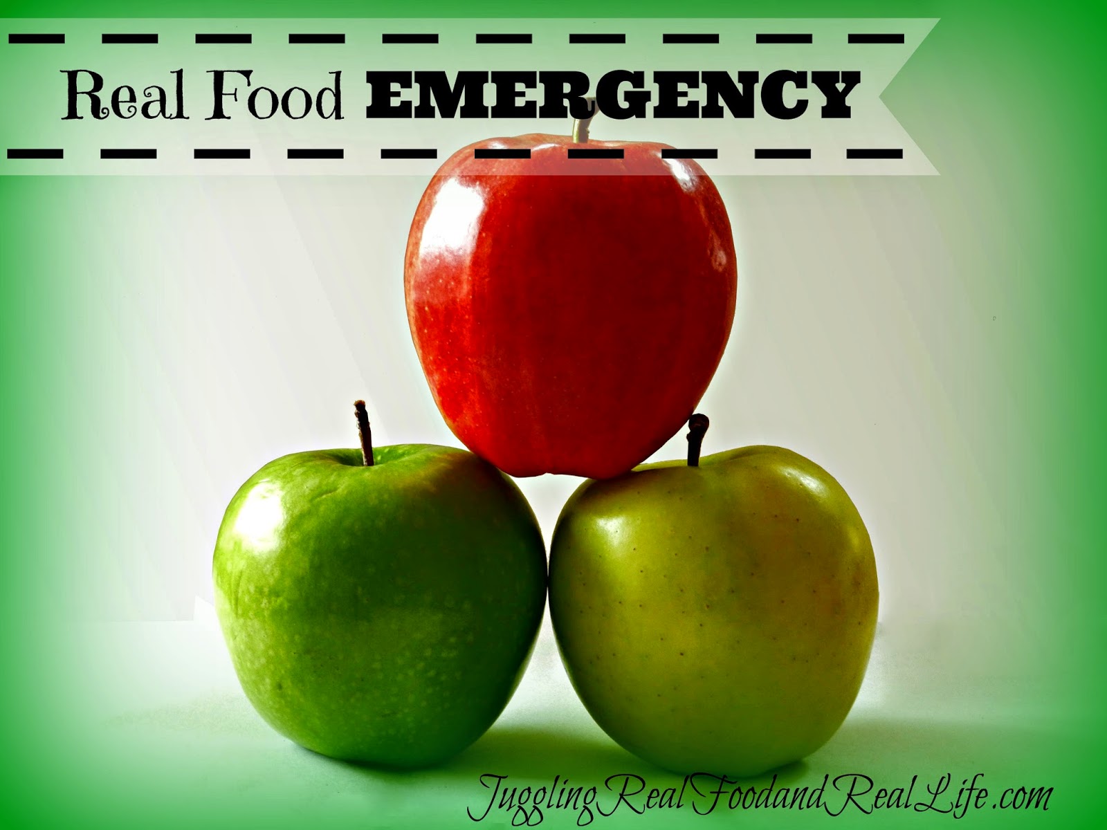 Real Food Emergency – Tips For Handling Eating Out and Fast Food