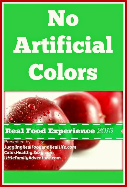 Real Food Experience –  Week 3: No More Artificial Colors