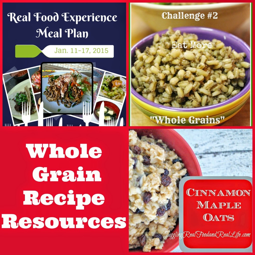 Whole Grain Recipe Resources