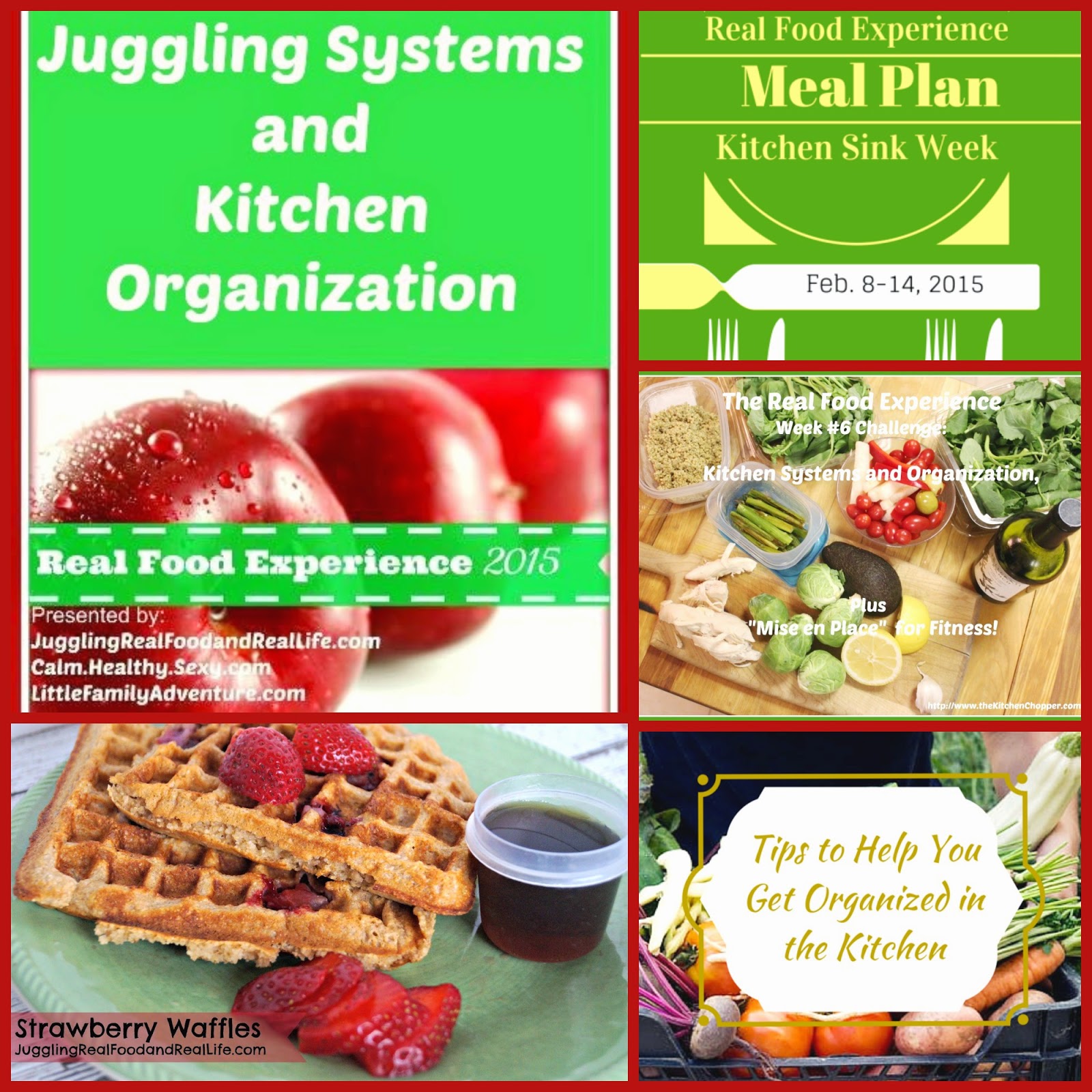 Juggling Systems and Kitchen Organization Resources