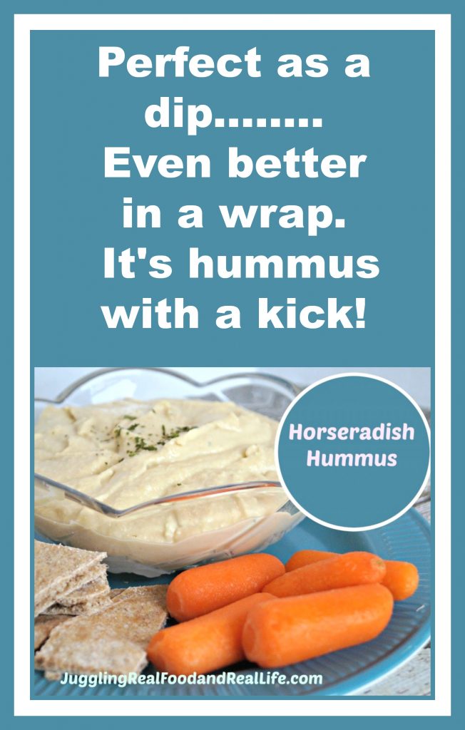 Horseradish hummus