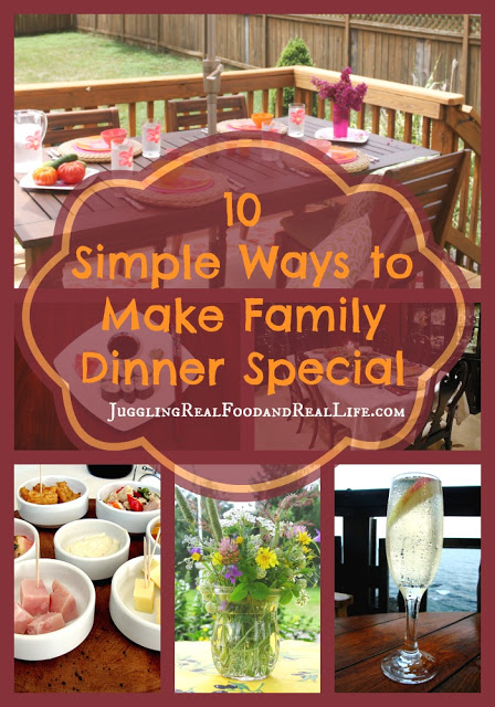10 Ways to Make Family Dinner Special