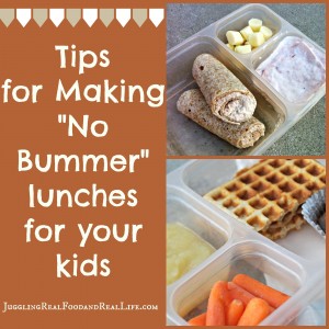Tips for a creating school lunches