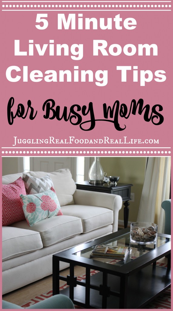 Quick Cleaning Tips for the Living Room
