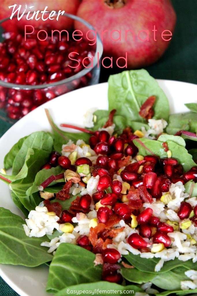 Winter Pomegranate Salad