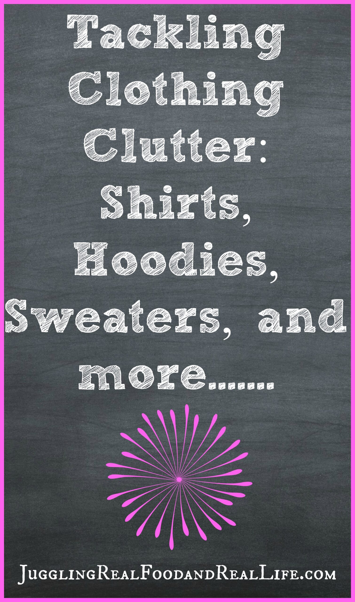 Tackling Clothing Clutter: Shirts, Hoodies, Sweaters and More