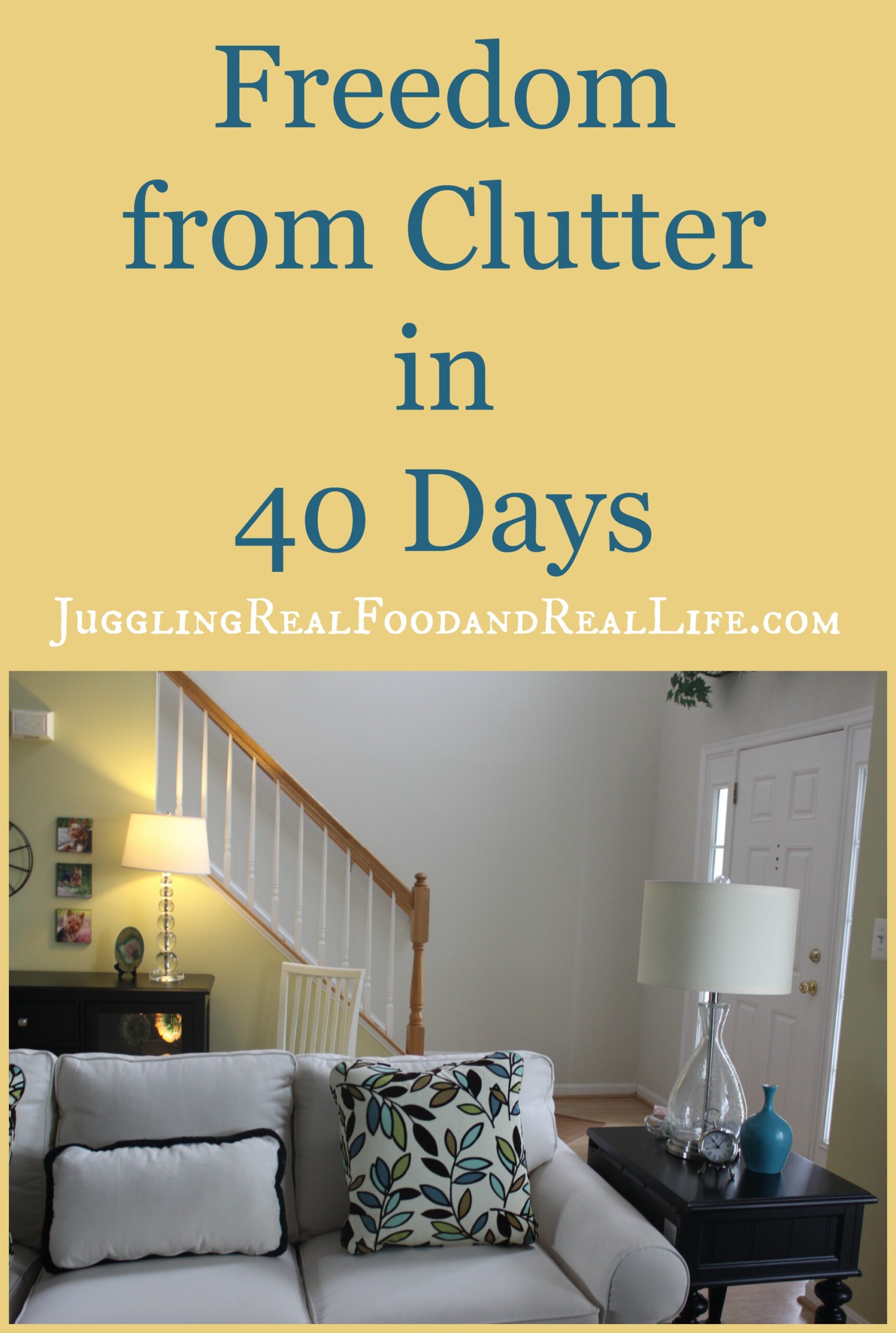 Freedom From Clutter in 40 Days