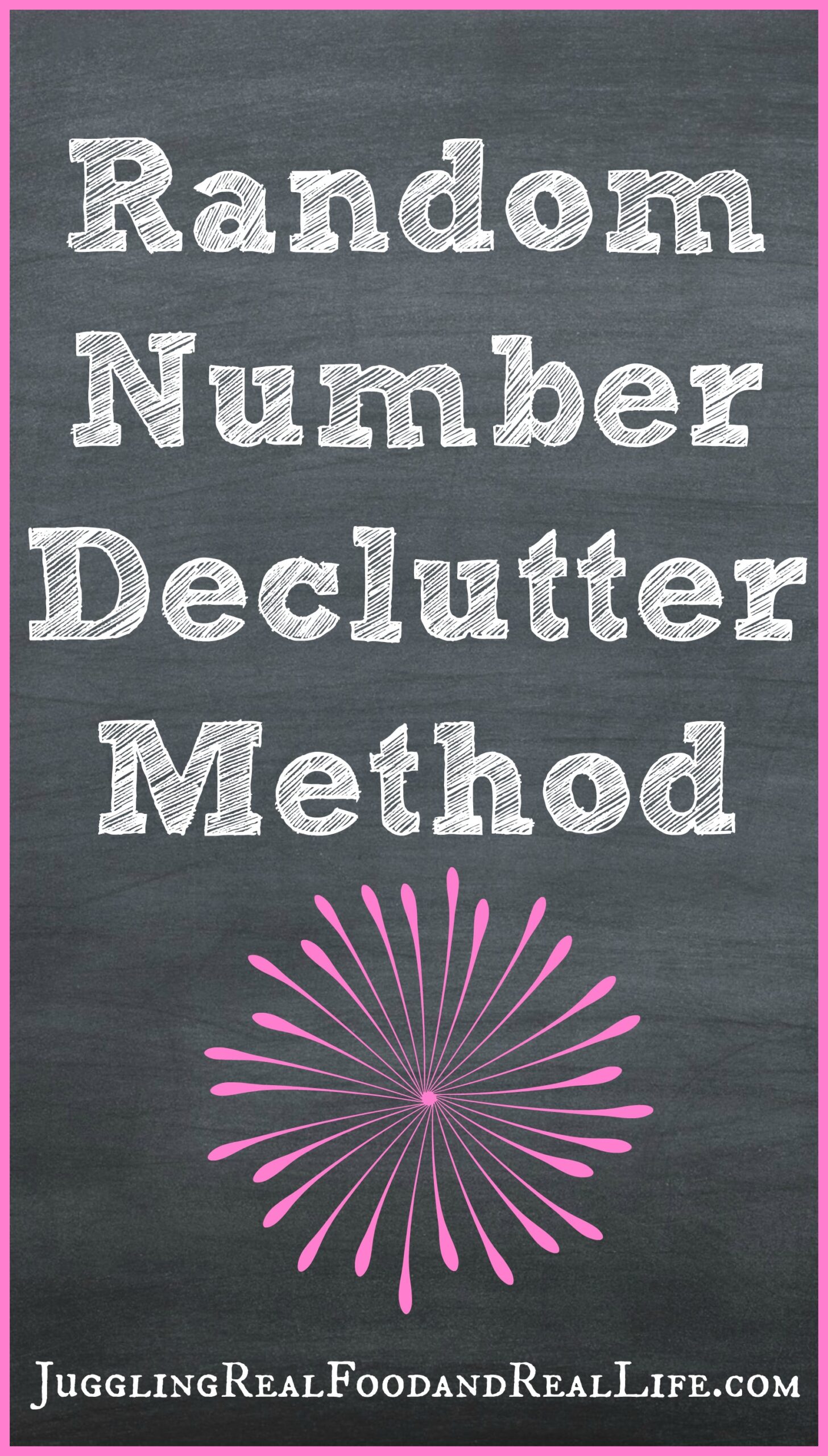 Random Number Declutter Method