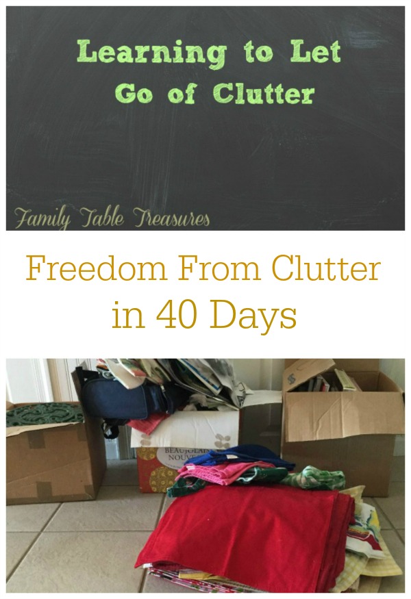 Learning to Let Go of Clutter