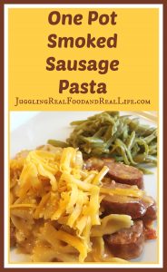 Easy Recipe: One Pot Smoked Sausage Pasta