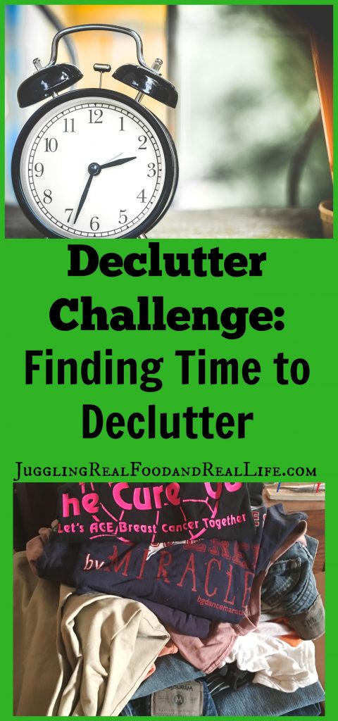 findingtimetodeclutter