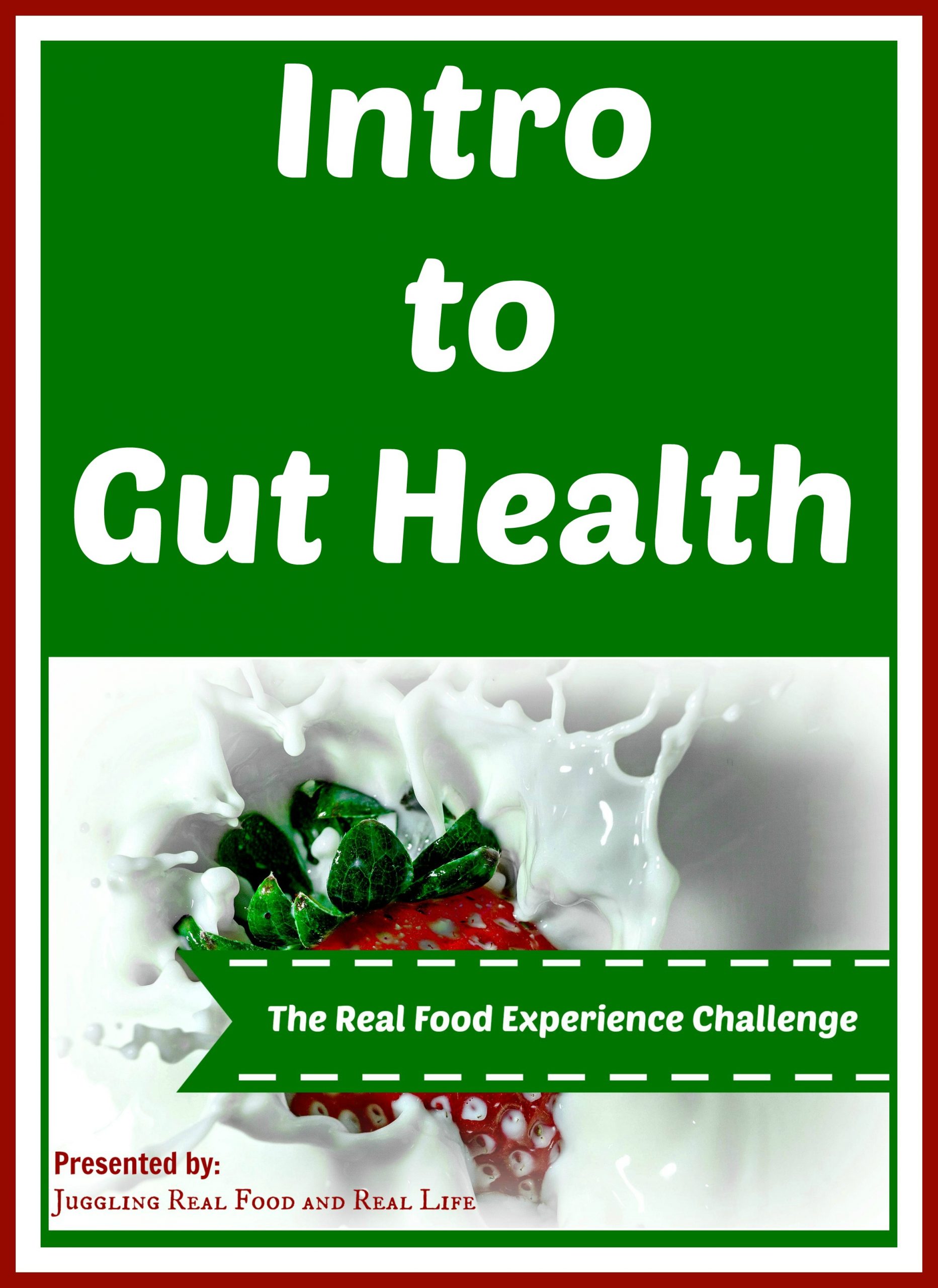 The Real Food Experience Challenge: Intro to Gut Health