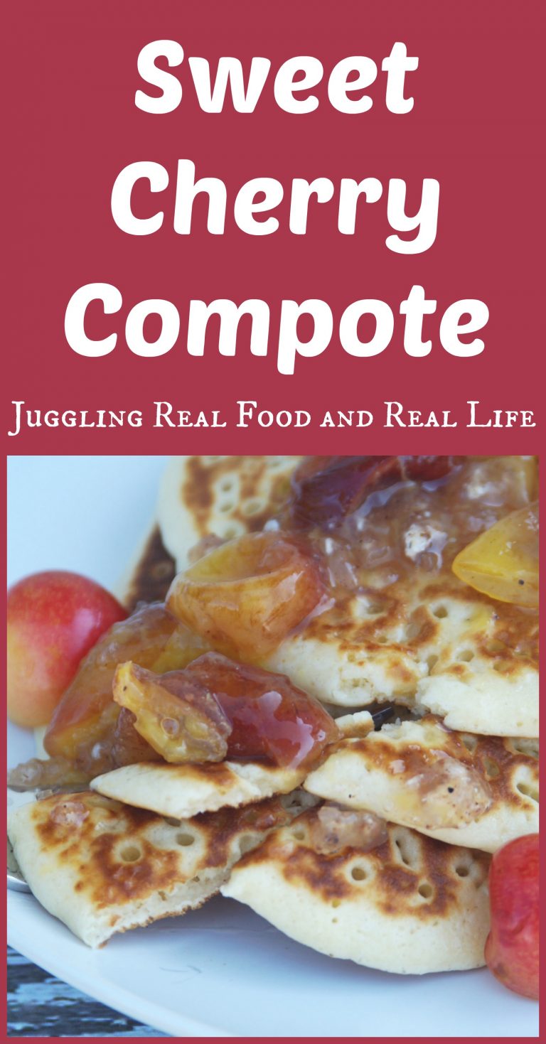 Sweet Cherry Compote Recipe