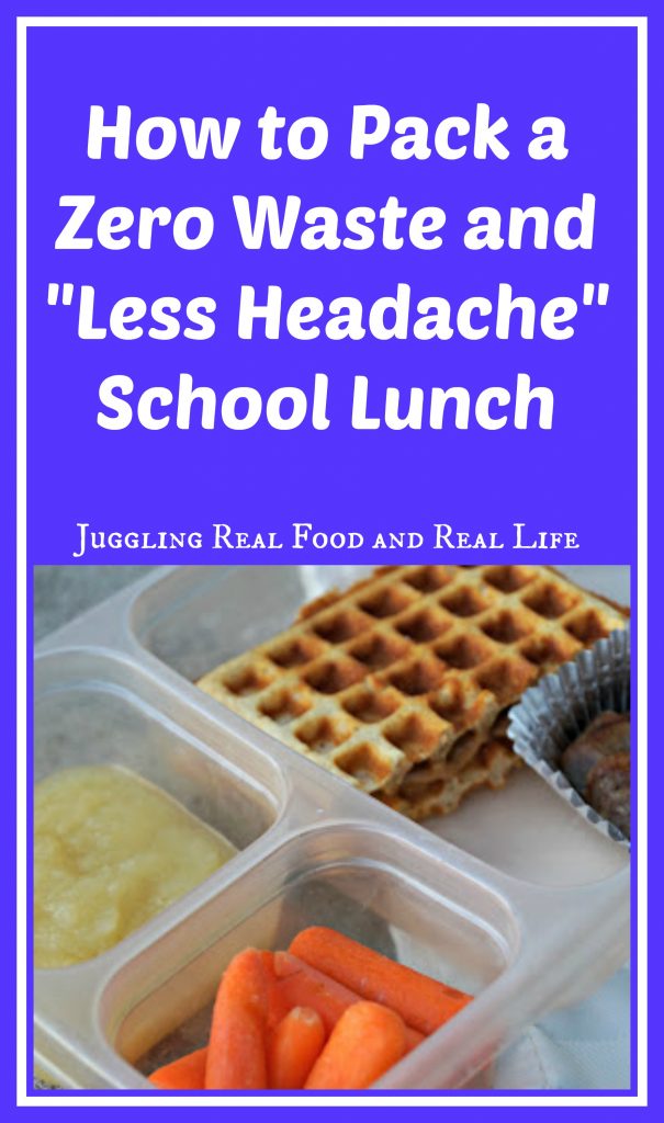 Zero-Waste Lunches - How to Pack School Lunches