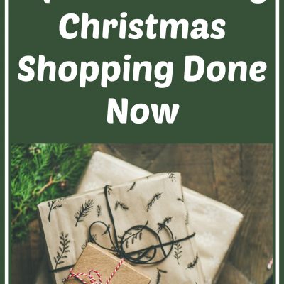 10 Tips For Getting Christmas Shopping Done Now
