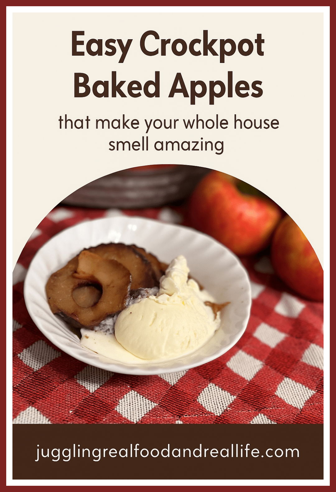 Easy Crockpot Baked Apples That Make Your Whole House Smell Amazing ...