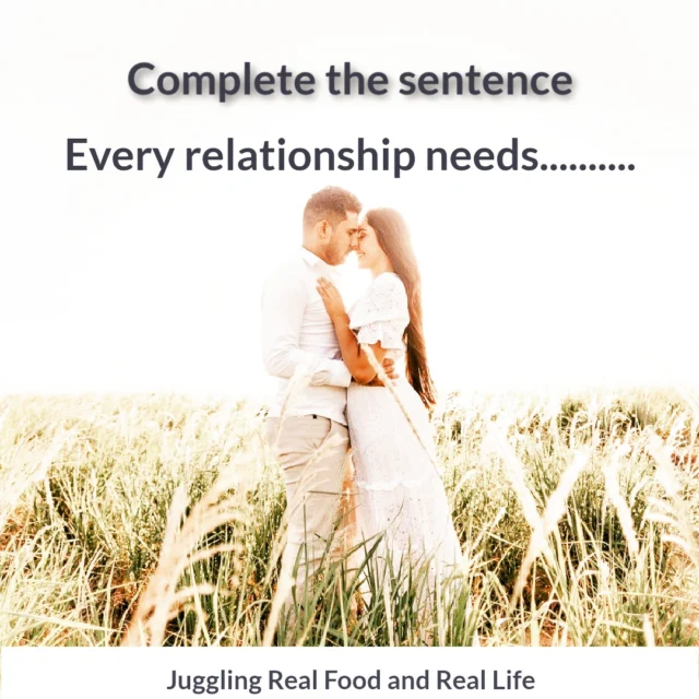 A sense of humor for sure! What are your thoughts? #reallifequotes #jugglingrealfoodandreallife #relationships101 #relationshipgoals #marriage #marriagegoals❤️